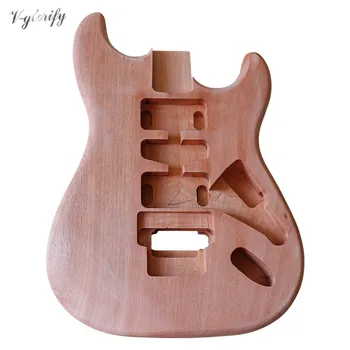 Floyd Rose Frezavimo ST gitara kūno okoumé natūralios spalvos gitara barelį