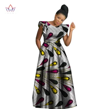 Afrikos tradicinės suknelės plius dydžio Dashiki spausdinti drabužius riche afrikos imperijos drabužių afrikos drabužiai moterims WY2410