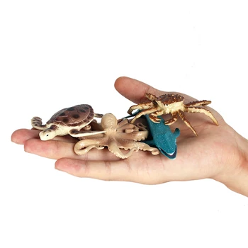 Oenux Simuliacija Gyvūnai Šeimos Smulkių Laukinių Ūkio Beždžionė Paukščių Sealife Modelis Veiksmų Skaičius, Figūrėlės Mielas Miniatiūriniai Švietimo Žaislas