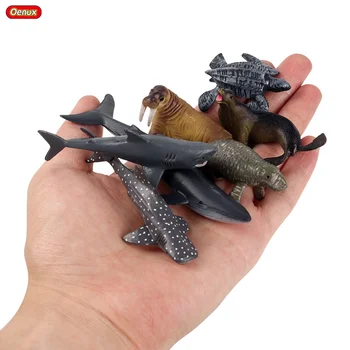 Oenux Simuliacija Gyvūnai Šeimos Smulkių Laukinių Ūkio Beždžionė Paukščių Sealife Modelis Veiksmų Skaičius, Figūrėlės Mielas Miniatiūriniai Švietimo Žaislas