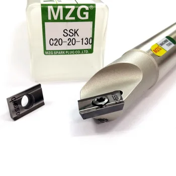 MZG SSPC SSKC 20MM Volframo Plieno Varžtas CNC Tekinimo Frezavimo Staklių Gnybtas Padėties nustatymo Chamfering Įrankiai