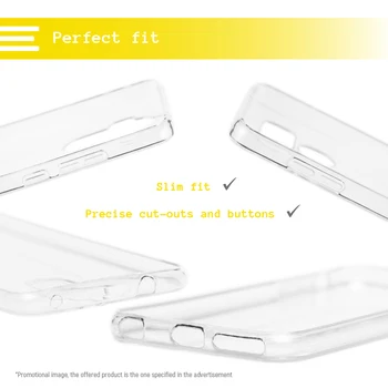 FunnyTech®Silikono Atveju Xiaomi Mi A3 l skaidraus kabinti lemputes
