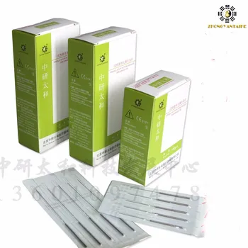 100vnt/box Prekės ženklą Kinijos Tradicinės sterilūs atskirai suvynioti vienkartiniai akupunktūros adatos grožio adatų masažas