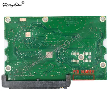 HDD PCB LOGIKA VALDYBOS NARYS/VALDYBOS ST3320620AS ST3500630AS 100435196NUMBER: