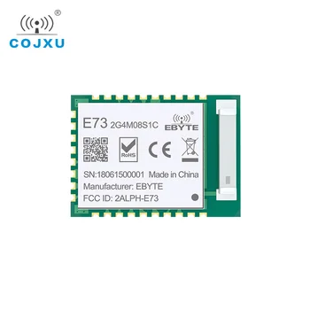 NRF52840 IC RF Modulis 2.4 GHz 8 dBm E73-2G4M08S1C ebyte Ilgo Nuotolio ebyte Bluetooth 5.0 nrf52 nrf52840 Siųstuvas ir Recieever