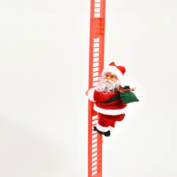 Kalėdų Rekvizitai Santa Claus Laipiojimo Laiptais Modeliavimo Elektros Laipiojimo Laiptais Kalėdų Dekoravimo Reikmenys