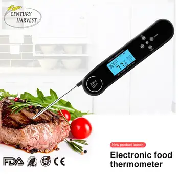 Skaitmeninis Mėsos Termometras Zondas Nerūdijančio Plieno GRILIS Mėsos Termometras Pieno Skystis Zondas Virtuvės maisto ruošimo Įrankiai