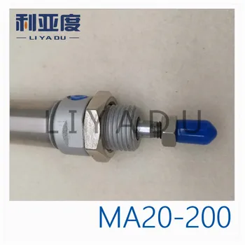 MA20-200 nerūdijančio plieno cilindro MA20X200 miniatiūriniai 20mm Kalibro 200mm Eiga MA20*200-S-CA MA20*200-S-CM MA20*200-S-U