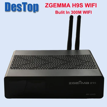 10vnt 4K UHD TV Box ZGEMMA H9S Ultra PROCESORIUS Linux OS E2 Multistream Dekoderis DVB-S2X Vienas Imtuvas Palydovinis Imtuvas 300M wifi