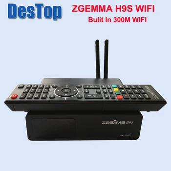 10vnt 4K UHD TV Box ZGEMMA H9S Ultra PROCESORIUS Linux OS E2 Multistream Dekoderis DVB-S2X Vienas Imtuvas Palydovinis Imtuvas 300M wifi