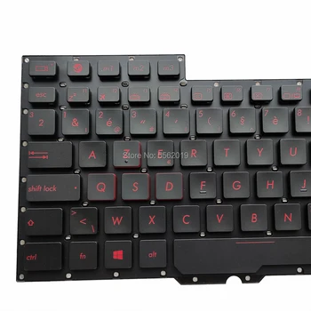 OVY BŪTI Pakeisti klaviatūras ASUS ROG G751 G751JM G751JT G751JL G751JY Belgijos juodos spalvos nešiojamojo kompiuterio klaviatūra 0KNB0 E601BE00 Karšto pardavimo