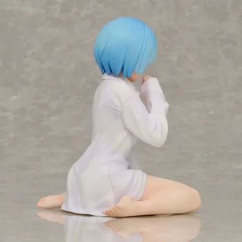 14CM Anime Re: Gyvenimas kitame pasaulyje nuo Nulio Rem Ram PVC Veiksmų skaičius, Žaislų Seksuali mergina Suaugusiųjų Kolekcijos Modelis Lėlės Dovanos