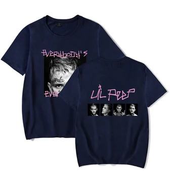 Naujas Mados Lil peep T-shirt Vyrai/Moterys Vasarą Populiariausių Hip-Hop T shrit Trumpas Rankovės marškinėliai aukštos kokybės Lil peep Tees Viršūnės