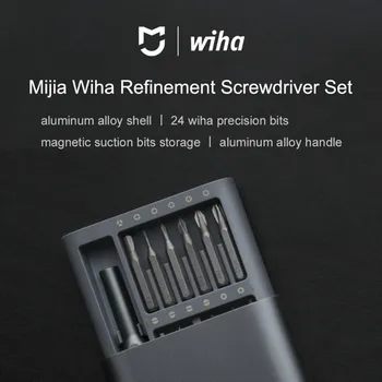 Xiaomi Mijia Smart Home Wiha 24 1 Atsuktuvų Rinkinys Kasdien Naudoti Magnetinių Bitų Remonto Įrankiai, Alluminum Lauke Mijia Varžtas Vairuotojas Rinkinys