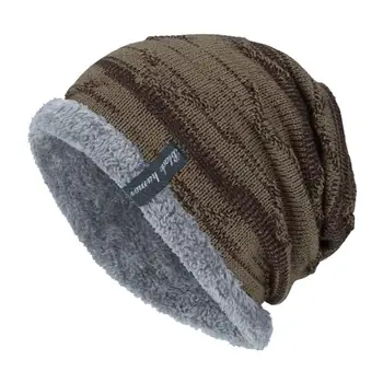 Vyrai Žieminė Kepurė Vyrams Skrybėlę Vyrų Kepuraitė Žiemą Laikyti Šiltai Megzti Aksomo Purus Cappello Donna #810