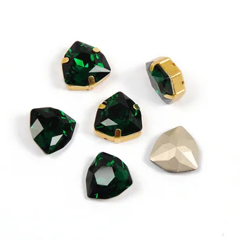 Smaragdas Masės nurodė Sužlugdytų atgal čekijos Kristalų Drabužis, kalnų krištolas, stiklo Diamond chaton akmuo Juvelyrikos, Drabužių priėmimo granulių