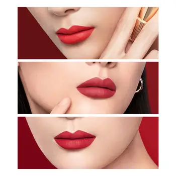 ZEESEA Dragon Palace Lūpų, 3D Stereo Raižyti Autentiški Velvet Matte Lūpų Makiažas