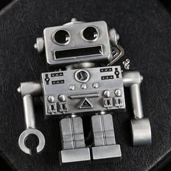 Vakarų Stiliaus Robotas Diržo Sagtis Mens Kietas Animacinių filmų Mašina Metalo Sagtis 