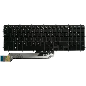 JAV Naujų Klaviatūra Dell Inspiron PK131Q02B00 NSK-EC0BC 01 9Z.NCZLD.A01 03NVJK nešiojamojo kompiuterio klaviatūra juoda