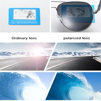 NĖRA.ONEPAUL 2020 nauji akiniai nuo saulės, vyriški prekės vairavimas, žvejyba, poliarizuoti aikštėje metalo akiniai nuo saulės, UV400