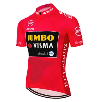 2021 Italija Miti Jumbo visma jersey ciclismo mens dviračių maillot Lenktynių ropa ciclismo hombre verano quick dry lenktynių dviratis jersey
