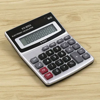 KK-800A Mažas Dydis, 8 Skaitmenų Ekranas Skaičiuoklė 8, Verslo, Biuro Reikmenų Elektroninė Skaičiuoklė MOKESČIŲ Calculadora Cientifica