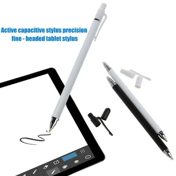 2 in 1 Jutiklinio Ekrano Rašikliu Stylus Plonas, Universalus Capacitive Stylus Pen Daugumos Tablet išmanieji Telefonai ir Nešiojamieji kompiuteriai.