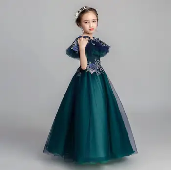 Naujas Prabangus Vaikų Mergaičių Kamuolys suknelė Modelis Rodo, Kostiumų Shoulderless Princesė Promenadzie Suknelė, Paaugliams, Vaikams, Gimtadienio Vakaro Suknelė Y608