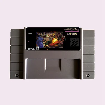 Aukštos Kokybės 16 Bitų Karalius Drakonas NTSC Didelis, Pilkos spalvos Žaidimo Kortelės JAV Versija Žaidimo Žaidėjas
