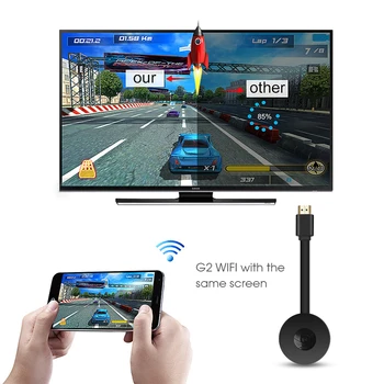 G2 Plus screencast anycast mobiliojo telefono ekrane HDTV kabelis, tinka IOS