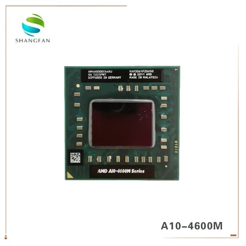 AMD nešiojamas Mobiliojo A10 4600M A10-4600m AM4600DEC44HJ originalus Lizdas FS1 (FS1R2) CPU 4M Cache/2,3 GHz/Quad-Core procesorius