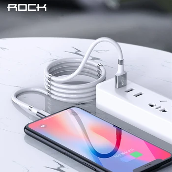 ROKO Magnetinis Duomenų Kabelis Super Calla Savęs Likvidavimo USB Magnetinio Absorbcijos Greito Įkrovimo Kabeliu iPhone Samsung 
