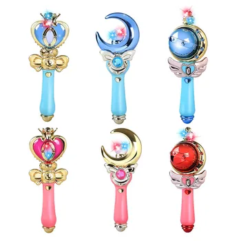 Sailor Moon Stick Spiralės Širdies Mėnulis Lazdele Cutie Mėnulis Lazdele lazdelė pav žaislų Karalienė Ramybė Henshin lazdelė Stick Lazdele