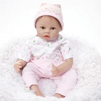 22 colių Modelis Reborn Baby Doll Karšto Pardavimo Atgimsta Lėlės Vinilo Lėlės Ankstyvojo Ugdymo Lėlės