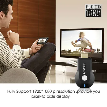 HDMI suderinamus TV Stick Belaidžio TV Dongle skirtas AnyCast M2 Airplay, WiFi Ekranas Imtuvo Miracast 