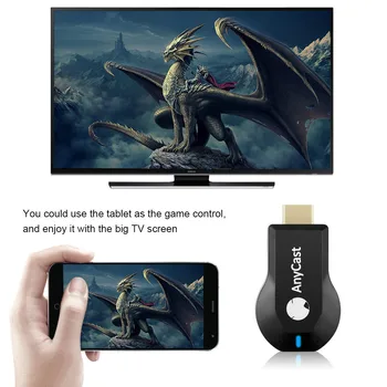 HDMI suderinamus TV Stick Belaidžio TV Dongle skirtas AnyCast M2 Airplay, WiFi Ekranas Imtuvo Miracast 
