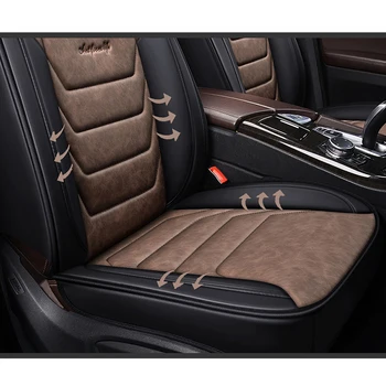 KADULEE oda automobilių sėdynių užvalkalai Mercedes-Benz W203 W210 W211 AMG W204 C E S E S CLA SLK A20 klasės Automobilių-Optikos automobilių sėdynės