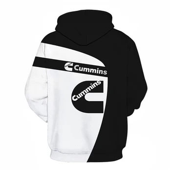 CUMMINS-2020 m. naujų automobilių 3D Logotipas Atspausdintas Pavasario, Rudens vyriška hoodies Mados aukštos kokybės vyriški drabužiai puloveriai atsitiktinis hip-hop