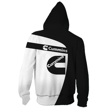 CUMMINS-2020 m. naujų automobilių 3D Logotipas Atspausdintas Pavasario, Rudens vyriška hoodies Mados aukštos kokybės vyriški drabužiai puloveriai atsitiktinis hip-hop