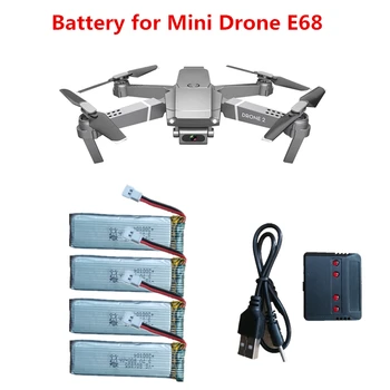 E68 RC Baterija 3.7 V 800mAh Lipo Baterija, Mini Drone E68