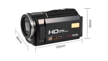 Winait ping 1080P Full HD Foto Skaitmeninė Vaizdo Kamera Su 3.0