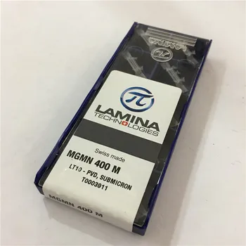 MGMN400-M LT10 Originalus LAMINA karbido įterpti su geriausios kokybės 10vnt/lot nemokamas pristatymas