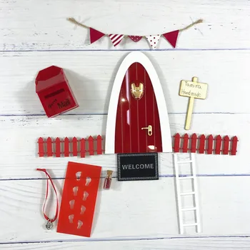 Rankų Arch dantų Fėja durų Kalėdos puiki dovana berniukams, miniatiūriniai apsimesti žaisti magic laumės dantų fėja durų