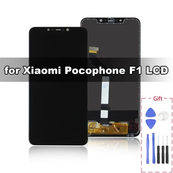 Patikrintas LCD su rėmu Xiaomi Pocophone F1 ekranas touch 