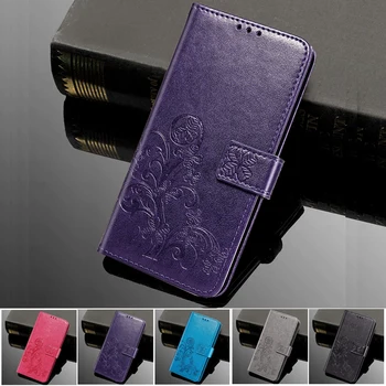 Telefono dėklas Sony Xperia L2 Dual H3311 H3321 H4311 Atveju Prabanga Apversti Paramos Odos Piniginės 