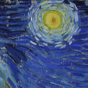 Drobė Menas Spausdinti Pasaulyje Žinomų Tapybos Žvaigždėtą Naktį, Van Gogh Kopija Drobė Spausdina Namų Puošybai Aukštos raiškos LZ139