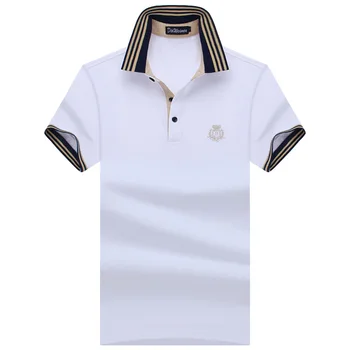 2019 m. Vasarą Classic Prekės ženklo Vyrai marškinėliai Vyrų Polo Marškinėliai trumpomis Rankovėmis Polo Marškinėliai T Dizaineris Polo Marškinėliai Plius Dydis 6XL 7XL 8XL 9XL 10XL
