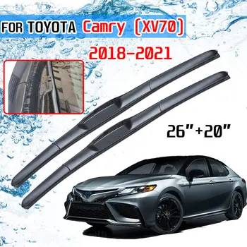 Toyota Camry 70 XV70 2018 2019 2020 2021 Priedai Priekinio lango Valytuvo Šepečiai Valytuvai, už Automobilių Valytuvų Cutter XV 70