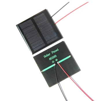 Mini 0,6 W 5.5 V Saulės Elementų Polikristaliniai Saulės Skydas 