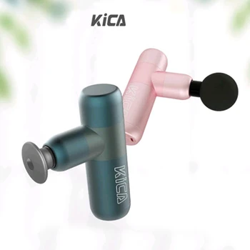 KICA K2 Naujo dizaino Fasciją Pistoletas Mini Dydžio Elektrinės Kūno Masažas 4 Vibracijos Greitis Nešiojamą Fitneso Sportininkų Raumenų Skausmas Relie